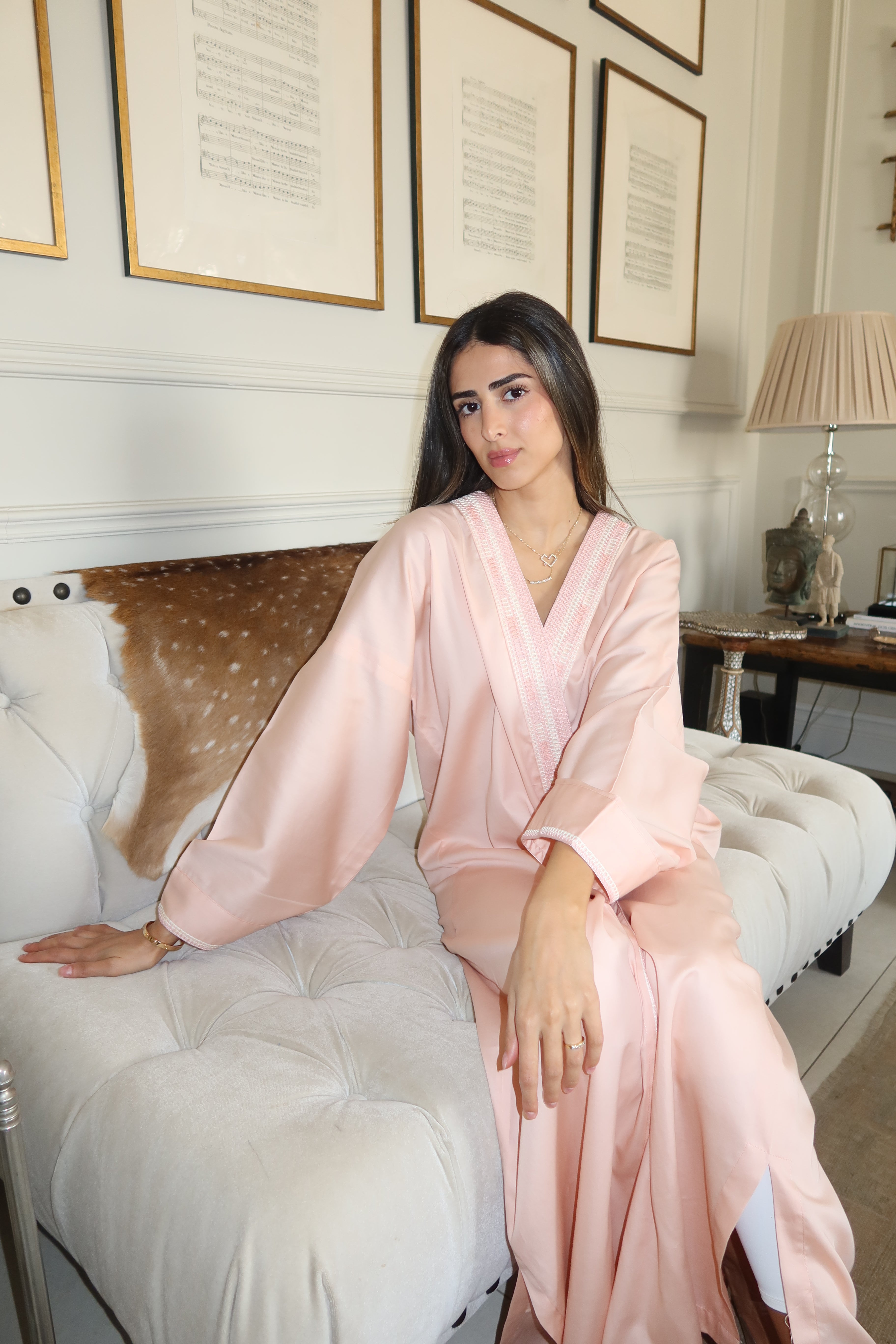 Baby pink Jilbab By Sabine