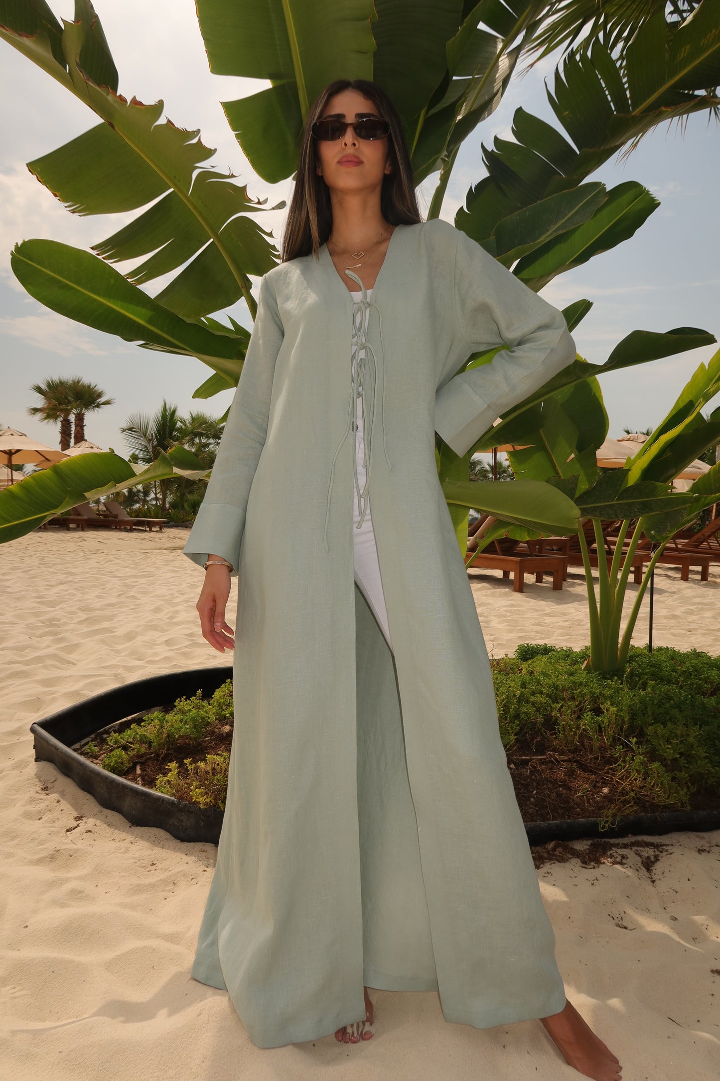 Blue Lagoon Abaya